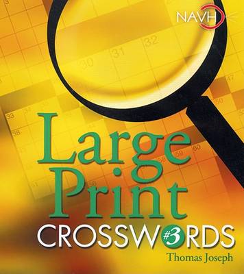 Book cover for Large Print Crosswords