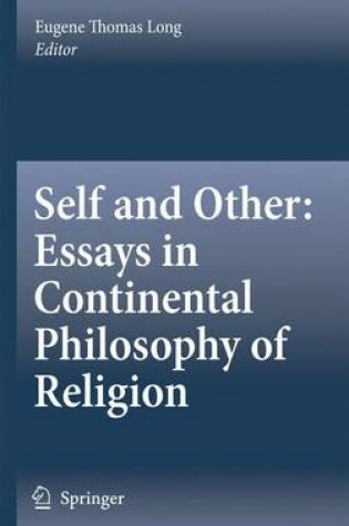 Cover of Self and Other