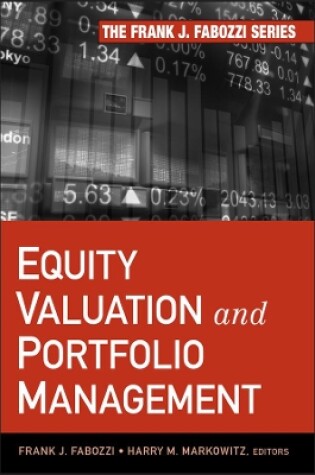 Cover of Equity Valuation and Portfolio Management