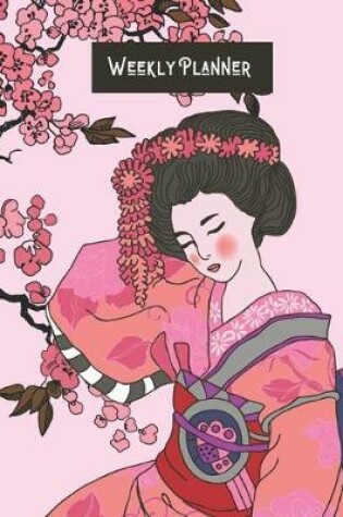 Cover of Cherry Blossom and Geisha Weekly Planner