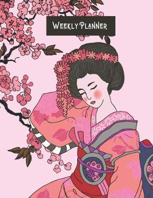 Book cover for Cherry Blossom and Geisha Weekly Planner