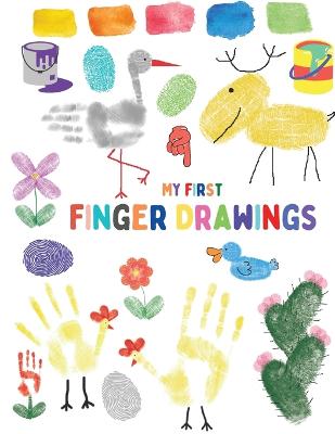 Book cover for My first finger drawings