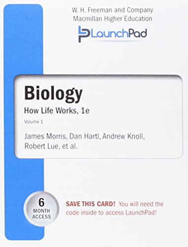 Book cover for Launchpad for Morris's Biology: How Life Works Volume 1 (6 Month Access)