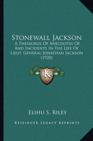 Cover of Stonewall Jackson Stonewall Jackson