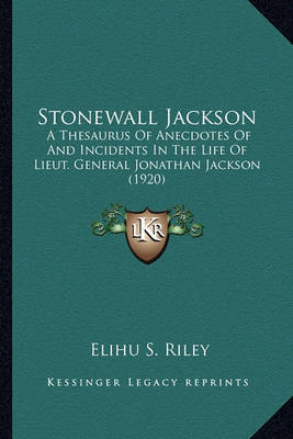 Book cover for Stonewall Jackson Stonewall Jackson