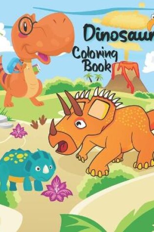 Cover of Dinosaur Coloring Book