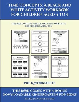 Cover of Pre K Worksheets (Time concepts