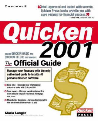 Book cover for Quicken 2001