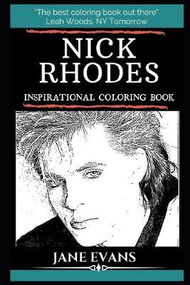 Cover of Nick Rhodes Inspirational Coloring Book