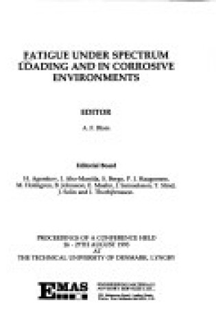 Cover of Compendium of Fatigue Thresholds and Crack Growth Rates