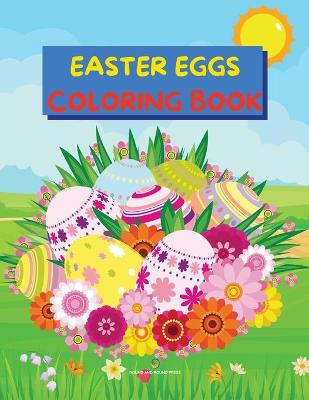 Book cover for Easter Eggs Coloring Book