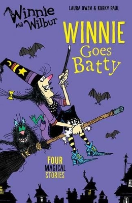 Book cover for Winnie and Wilbur: Winnie Goes Batty