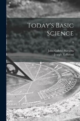 Cover of Today's Basic Science; 6