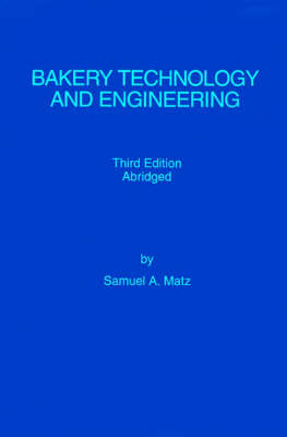 Book cover for Bakery Technology and Engineering