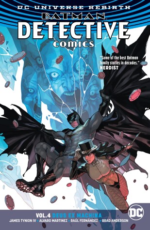 Book cover for Batman: Detective Comics Vol. 4: Deus Ex Machina (Rebirth)
