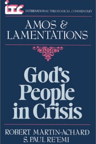 Cover of Amos and Lamentations