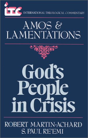 Book cover for Amos and Lamentations