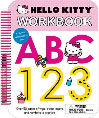 Book cover for Hello Kitty: Wipe Clean Workbook Abc, 123