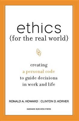 Book cover for Ethics for the Real World