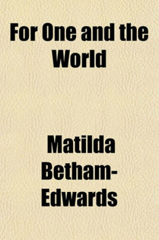 Cover of For One and the World