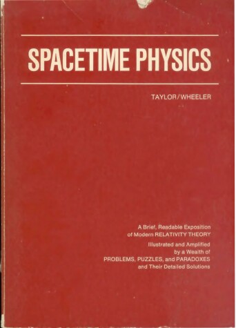 Book cover for Spacetime Physics