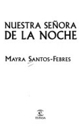 Cover of Nuestra Senora de La Noche