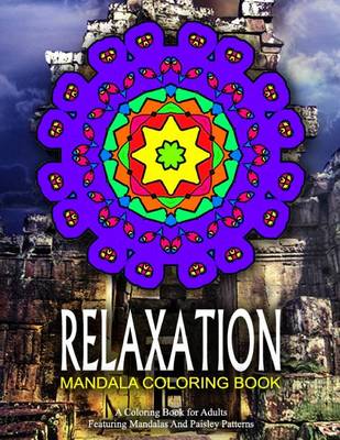Book cover for RELAXATION MANDALA COLORING BOOK - Vol.6