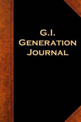 Cover of G.I. Generation Journal Vintage Style