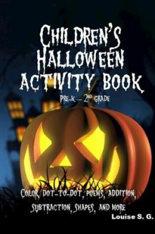 Cover of Children's Halloween Activity Book
