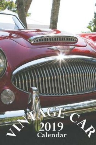 Cover of Vintage Car 2019 Calendar