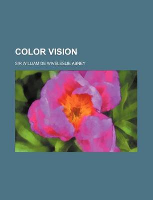 Book cover for Color Vision