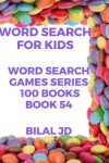 Book cover for word search for kids