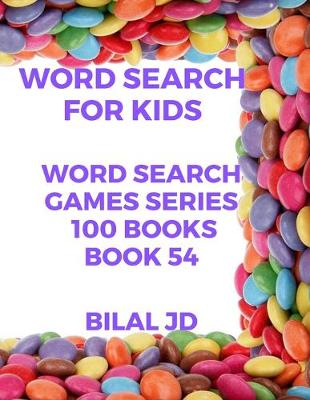 Book cover for word search for kids