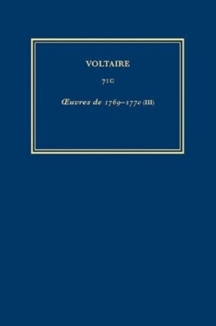Cover of Complete Works of Voltaire 71C