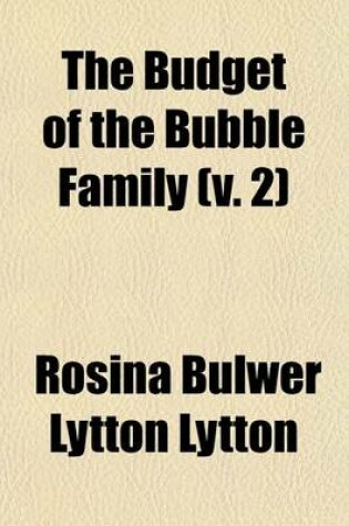 Cover of The Budget of the Bubble Family (V. 2)