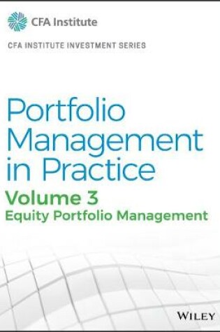 Cover of Portfolio Management in Practice, Volume 3