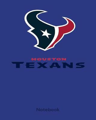 Book cover for Houston Texans Notebook