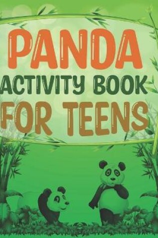 Cover of Panda Activity Book For Teens