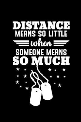 Book cover for Distance Means So Little