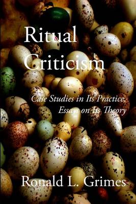 Cover of Ritual Criticism