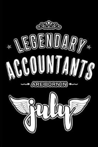 Cover of Legendary Accountants are born in July