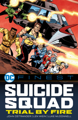 Book cover for DC Finest: Suicide Squad: Trial by Fire