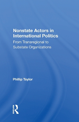 Book cover for Nonstate Actors in International Politics