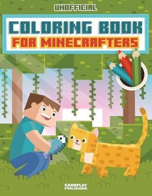 Book cover for Coloring Book For Minecrafters