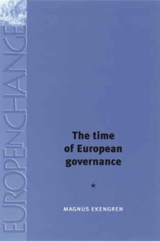 Cover of The Time of European Governance