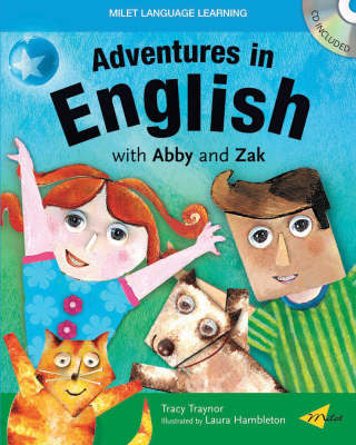 Book cover for Adventures In English With Abby And Zak