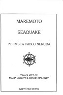 Book cover for Maremoto Seaquake