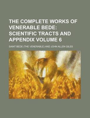 Book cover for The Complete Works of Venerable Bede Volume 6