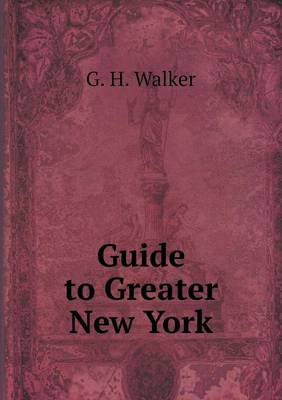 Book cover for Guide to Greater New York