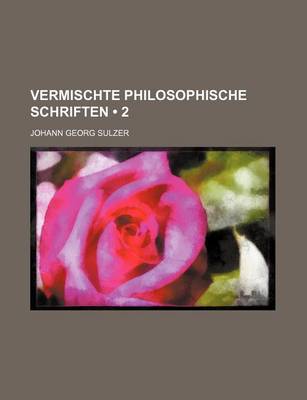 Book cover for Vermischte Philosophische Schriften (2)